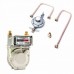 KIT MEDIDOR DE GÁS LAO 0.6 PARTE EXTERNA COM REGULADOR DE 2 KG DE VAZÃO/HR